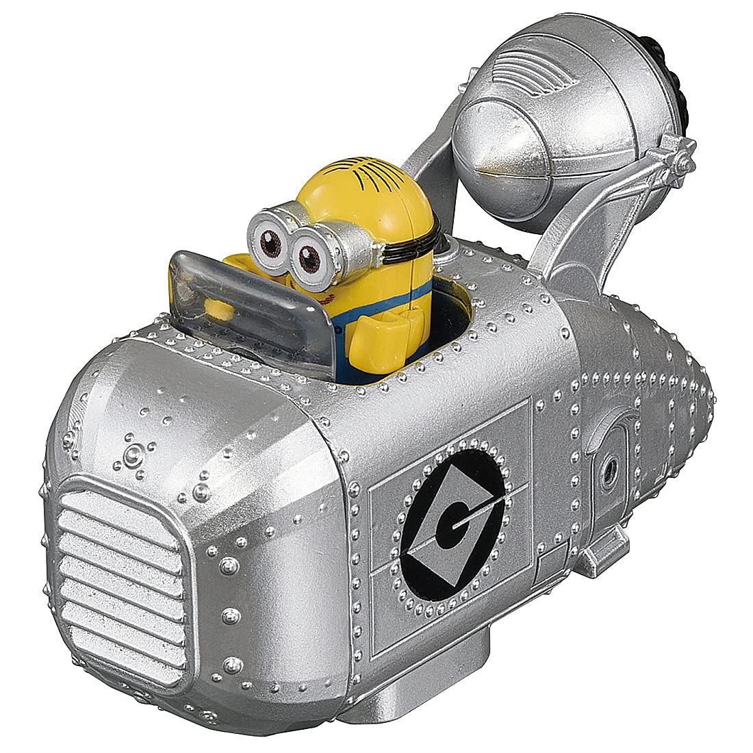 Takara Tomy Dream Tomica Ride On R01 Minion Dave X Glue Car - Minions Toy From Japan