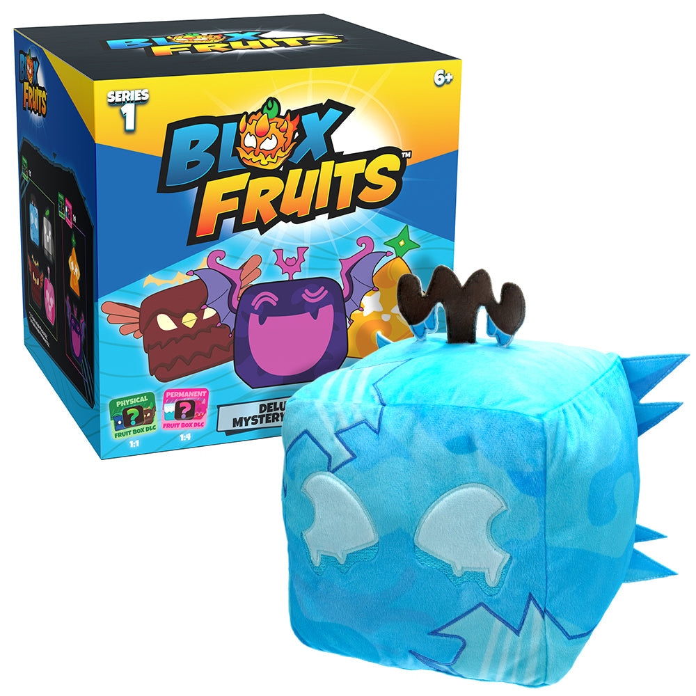 BLOX FRUITS - Mystery Fruit Deluxe Plush (8" Tall, Series 1) [Includes DLC]