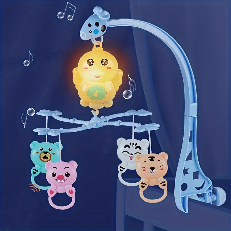 Sleep-Inducing Remote Control Rattle Set: The Perfect Baby Bed Bell Toy for Newborns!