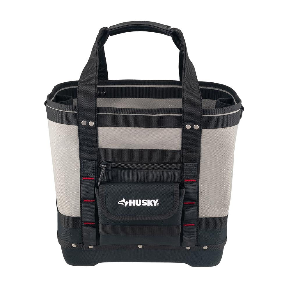 Husky 14 in. 5 Pocket Open Top Tote Tool Bag - $20