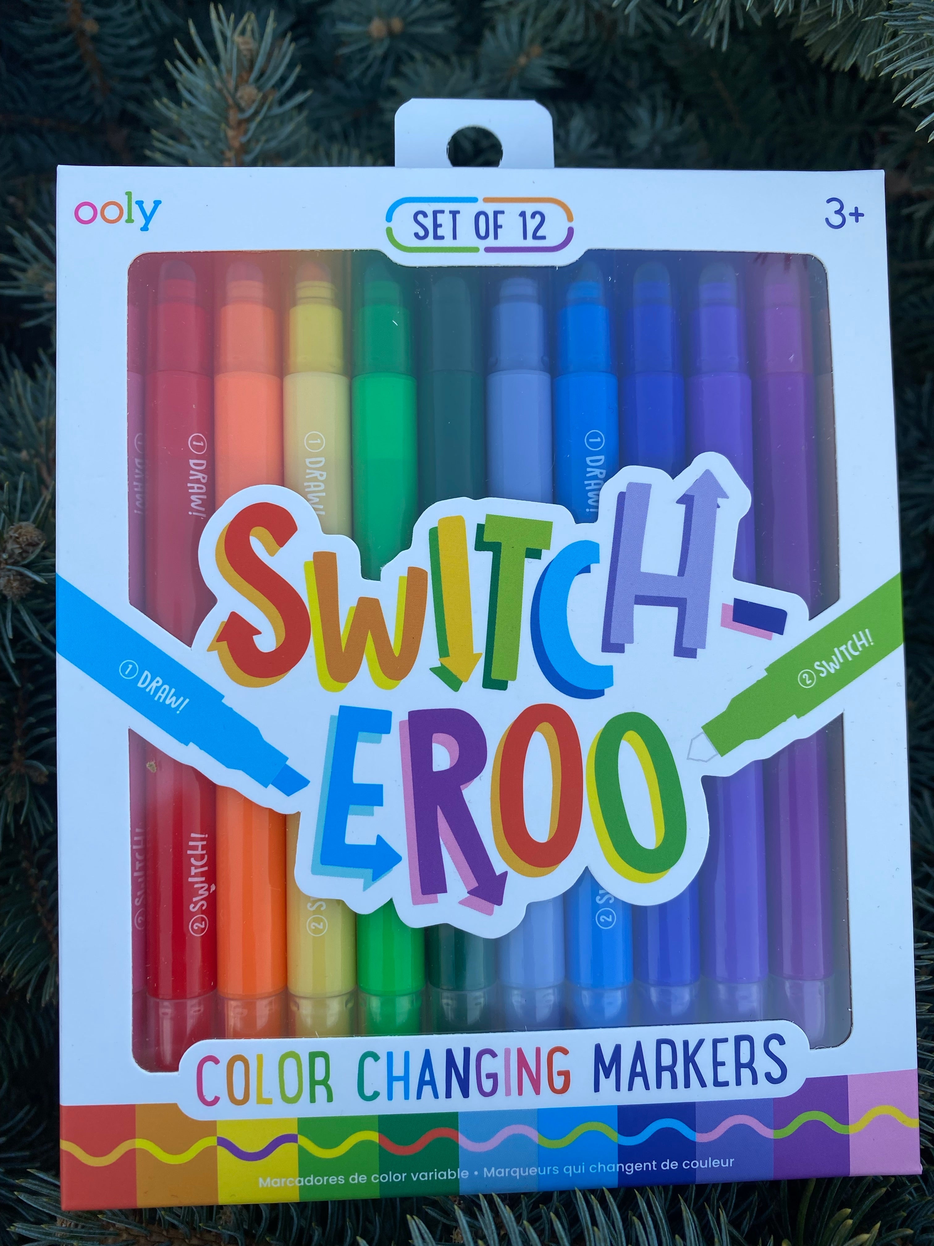 12 Switcheroo Color Changing Markers