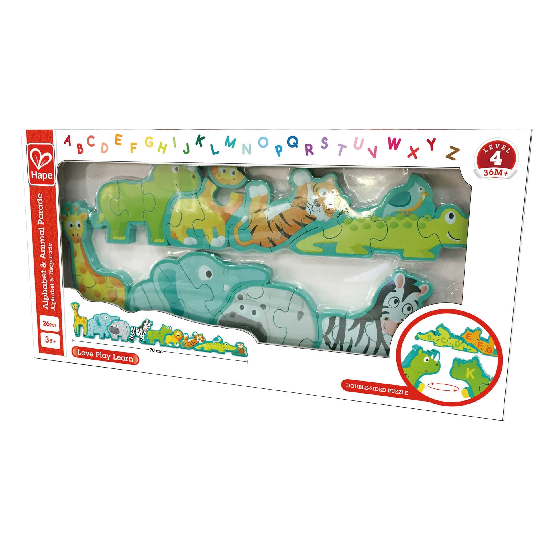 Hape Alphabet and Animal Parade