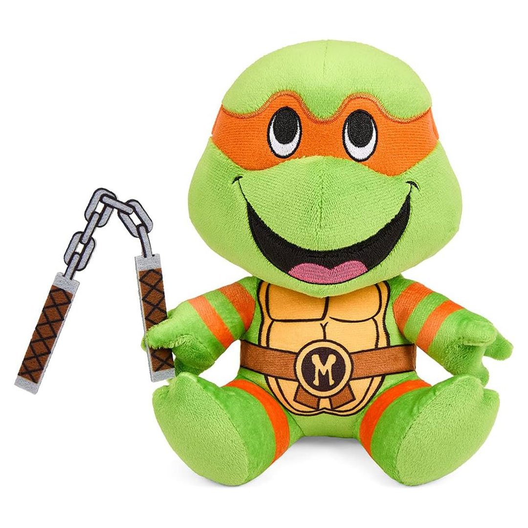 Kidrobot Teenage Mutant Ninja Turtles 7.5" Michelangelo Phunny Plush