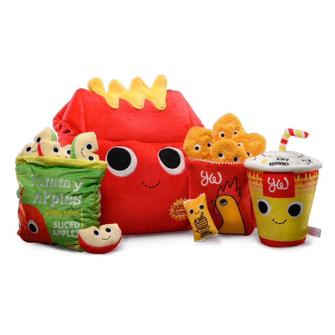 Kidrobot Yummy World 16" Camille The Yummy Meal XL Plush Toy