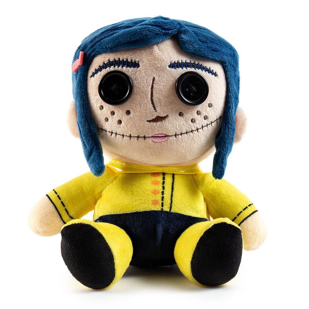 Kidrobot Laika 7" Coraline with Button Eyes Phunny Plush Toy