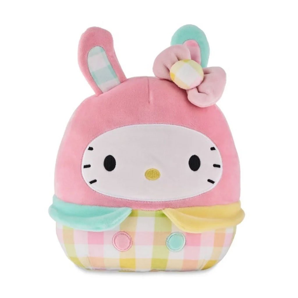 Squishmallows Sanrio Spring 8" Hello Kitty Easter Bunny Plush Toy