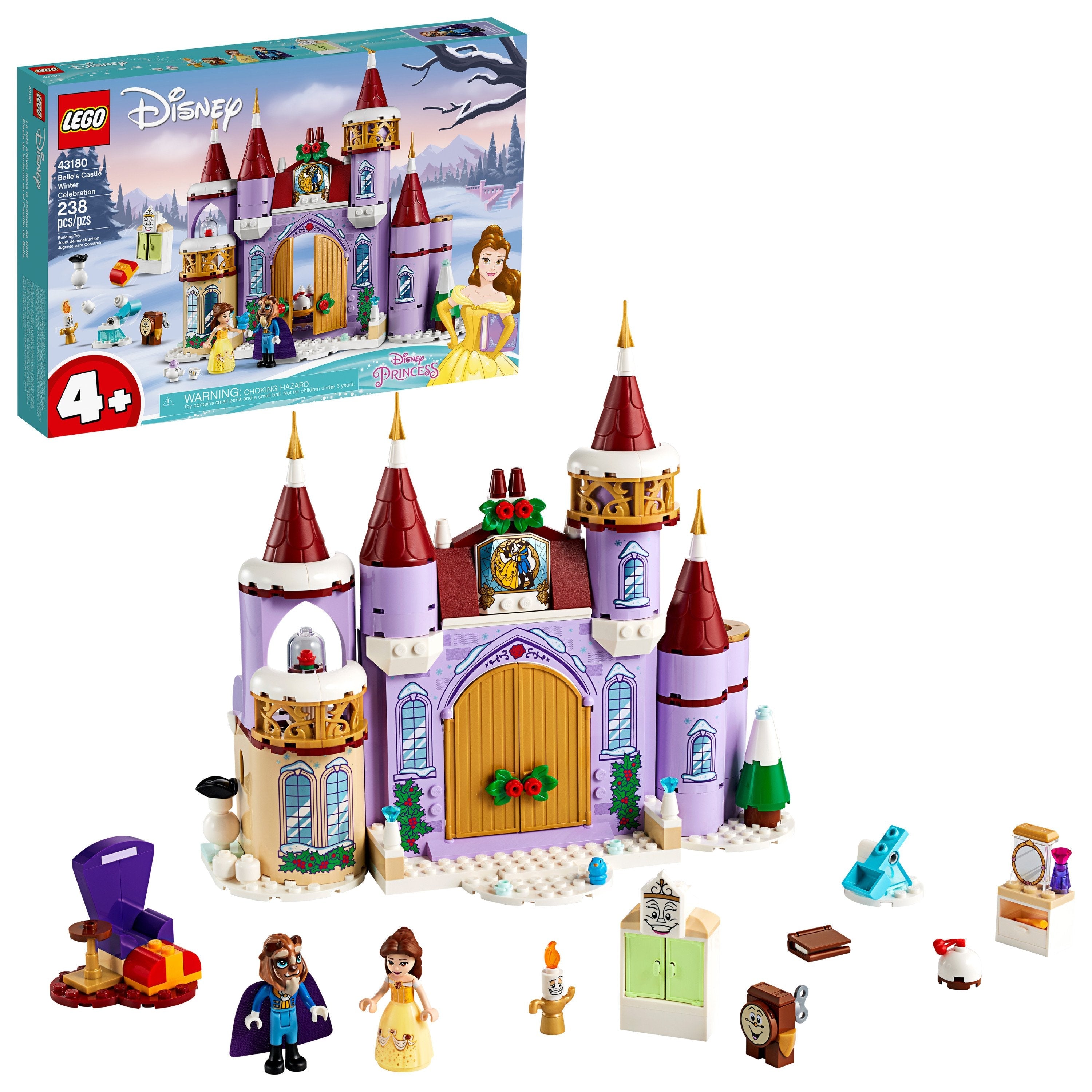 LEGO Disney: Belle's Castle Winter Celebration (43180)