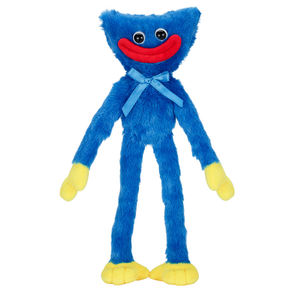 POPPY PLAYTIME - Smiling Huggy Wuggy Plush (14" Medium Plush, Series 1) [OFFICIALLY LICENSED]