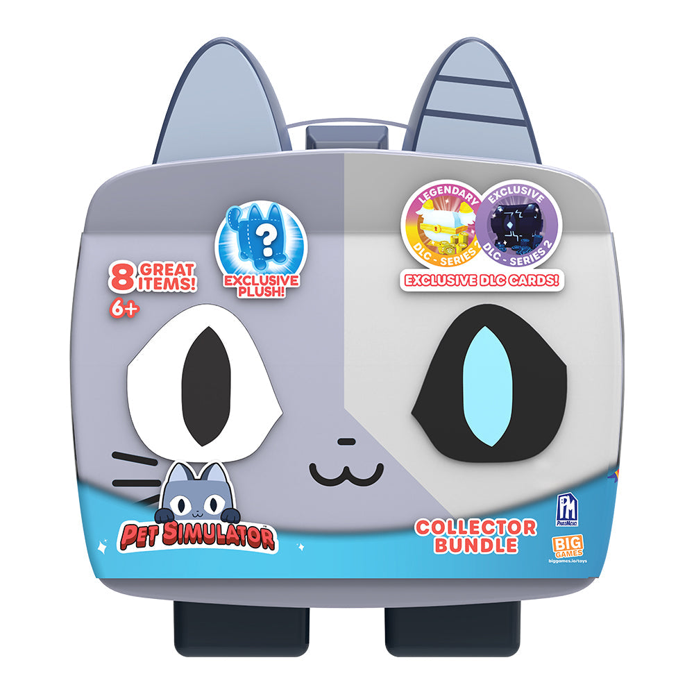 PET SIMULATOR - Cyborg Cat Mystery Collector Bundle (9" Case w/ 8 Items, Series 2) [Includes DLC]