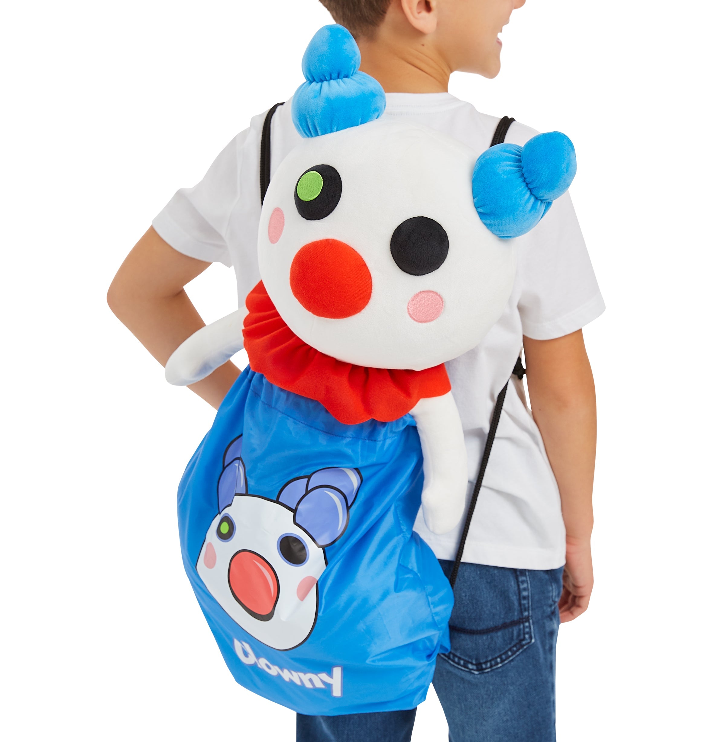 PIGGY - Clowny Jumbo Plush (One 16" Large Plush w/ Drawstring Bag, Series 1)