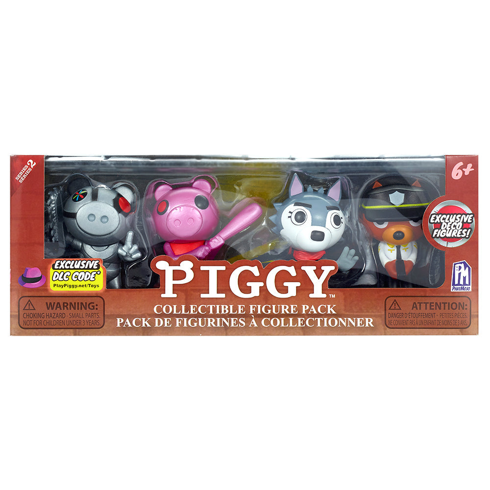 PIGGY - Minifigure 4-Pack (3” EXCLUSIVE Figures, Series 2: Set 1 of 2) [Includes DLC]
