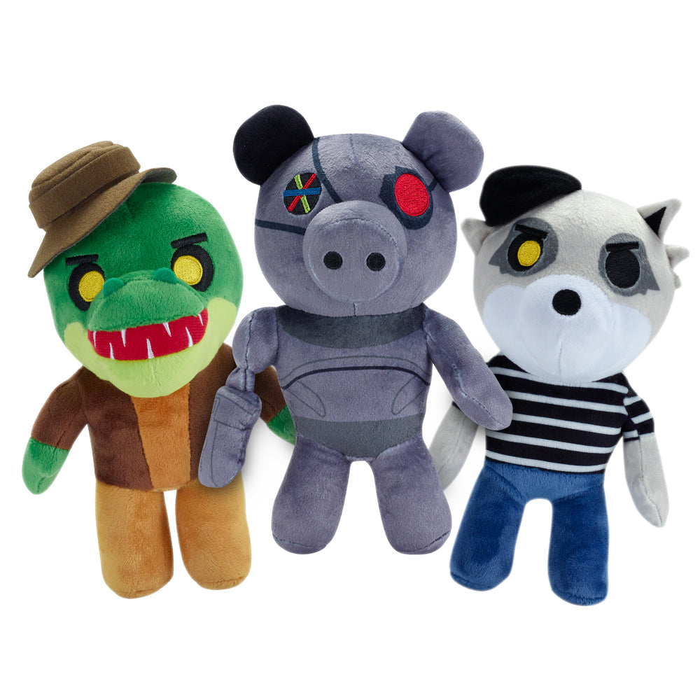 PIGGY - Collectible Plush Complete Set (Three 8" Plushies, Series 3)
